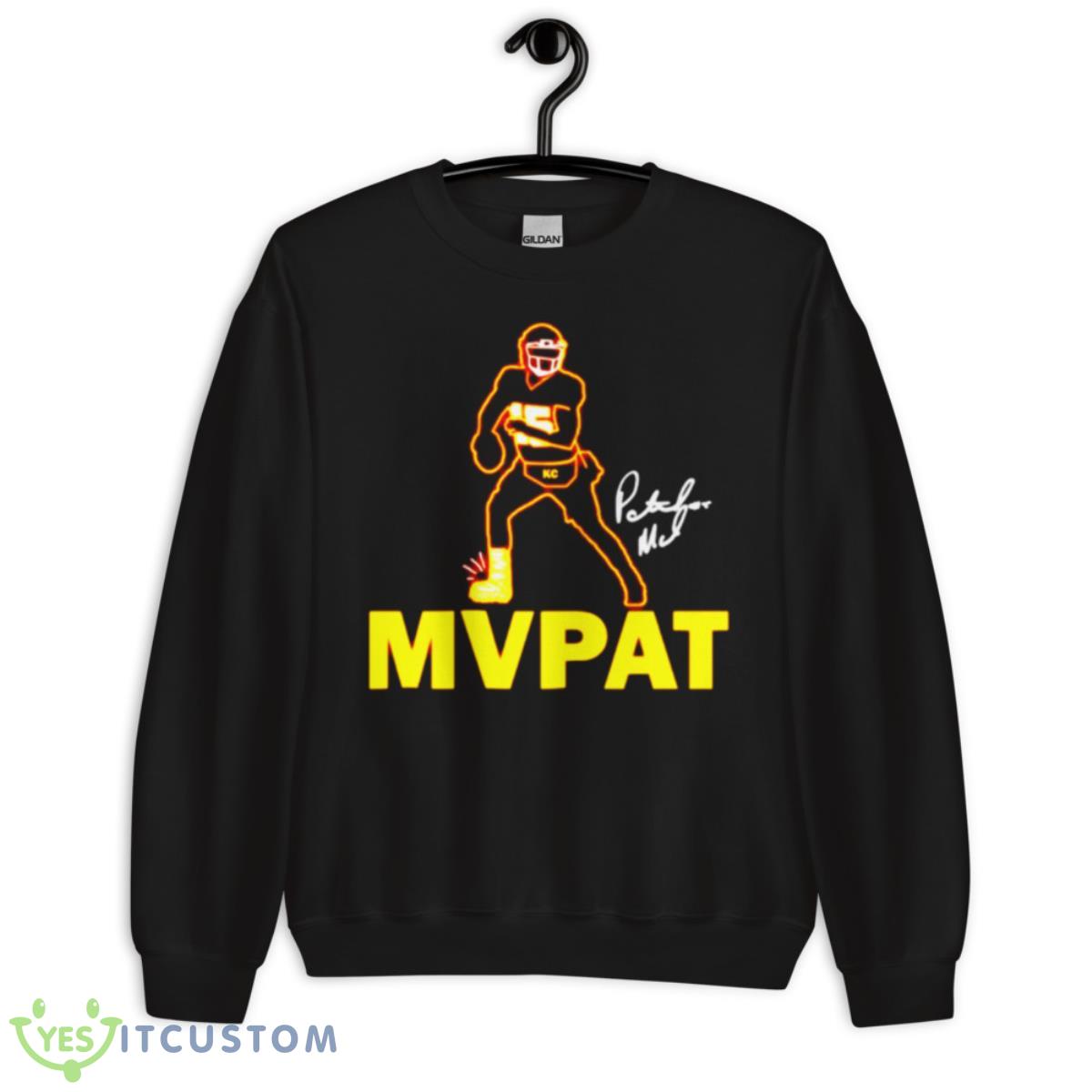 Mvpat Patrick Mahomes KC Shirt 3 Mvpat Patrick Mahomes KC Shirt - Unisex Crewneck Sweatshirt