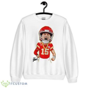 MVPat Patrick Mahomes Signature Shirt - Unisex Heavy Blend Crewneck Sweatshirt