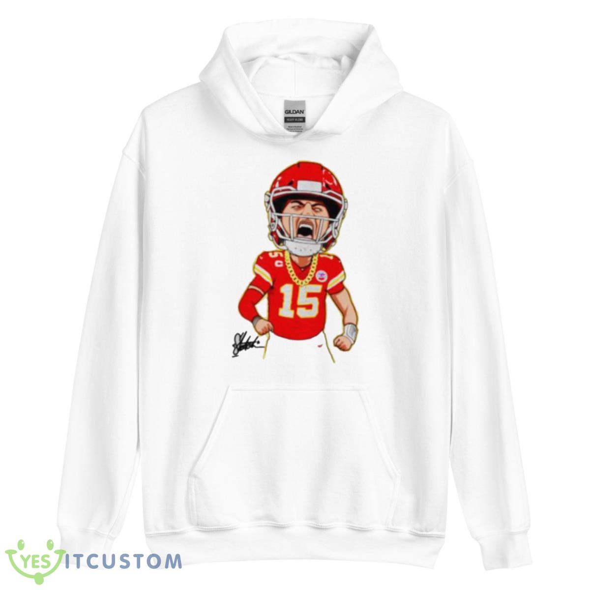 MVPat Patrick Mahomes Signature Shirt 3 MVPat Patrick Mahomes Signature Shirt - Unisex Heavy Blend Hooded Sweatshirt
