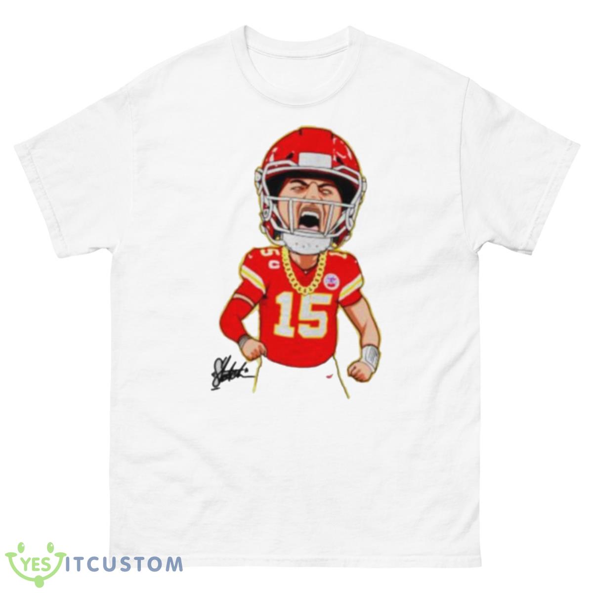 MVPat Patrick Mahomes Signature Shirt 10 MVPat Patrick Mahomes Signature Shirt - 500 Men’s Classic Tee Gildan