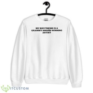 My Boyfriend Won Agrammy Harry Styles Shirt - Unisex Heavy Blend Crewneck Sweatshirt