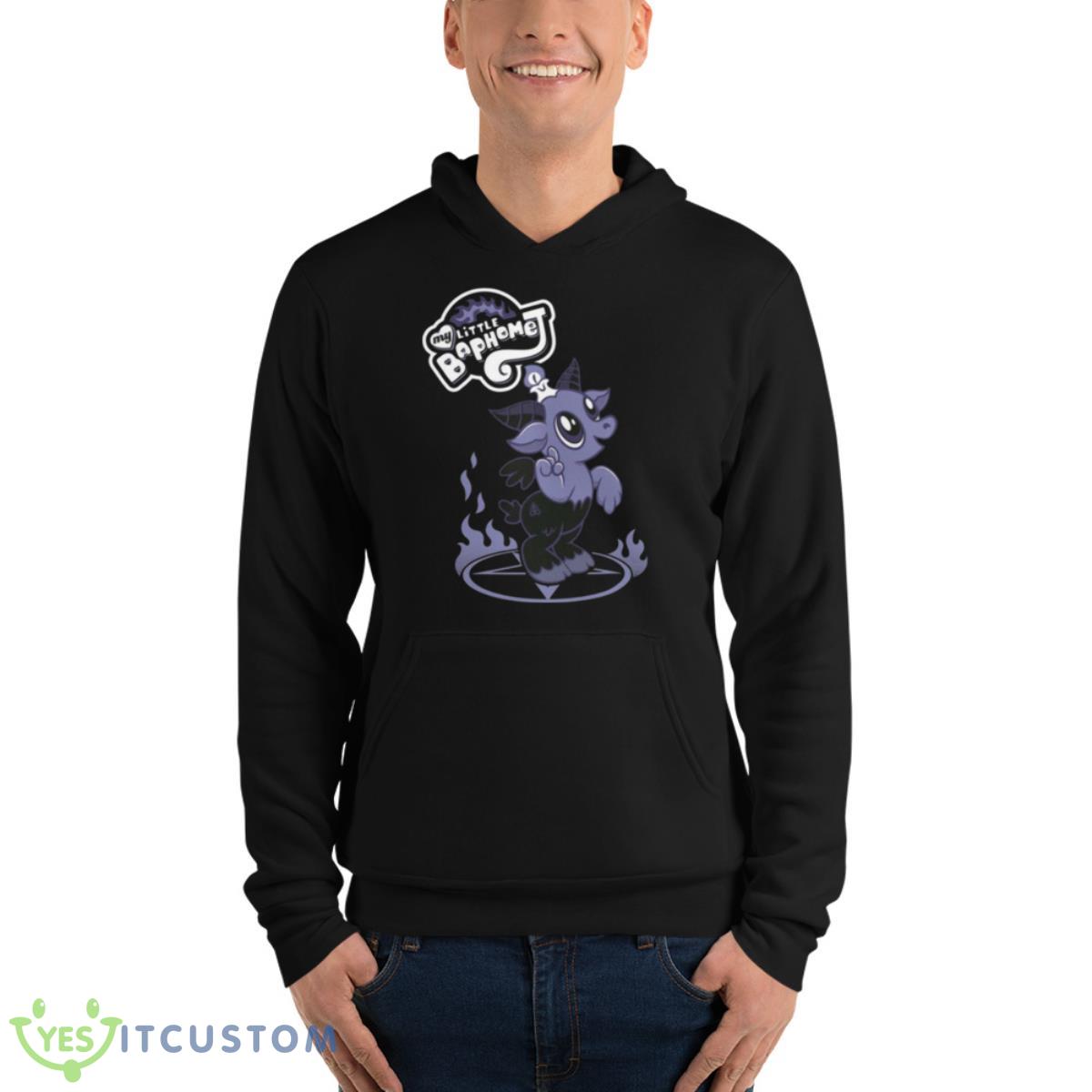 My Little Baphomet Funny Cartoon Goat My Little Pony Shirt 13 My Little Baphomet Funny Cartoon Goat My Little Pony Shirt - Unisex Fleece Pullover Hoodie