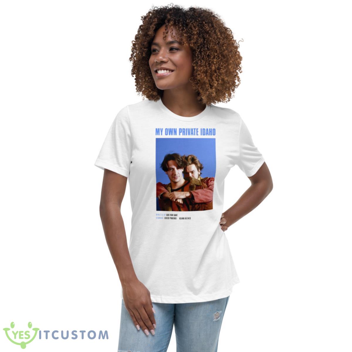 My Own Private Idaho 1991 Portrait Shirt 5 My Own Private Idaho 1991 Portrait Shirt - Women's Relaxed Short Sleeve Jersey Tee