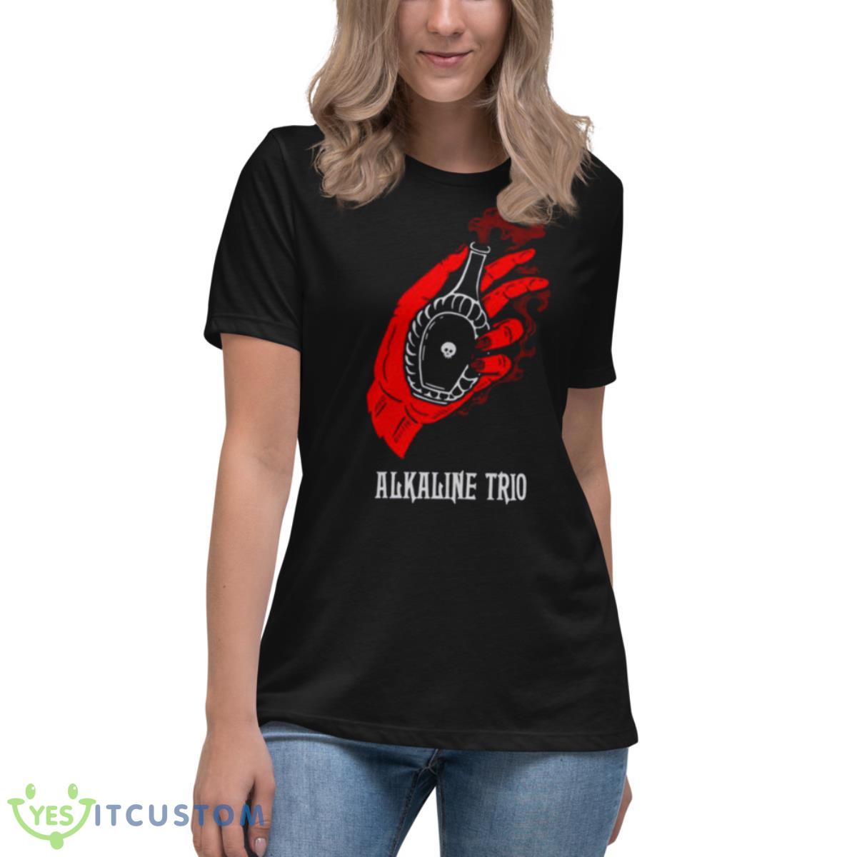 My Shame Is True Alkaline Trio Shirt 6 My Shame Is True Alkaline Trio Shirt - Women's Relaxed Short Sleeve Jersey Tee