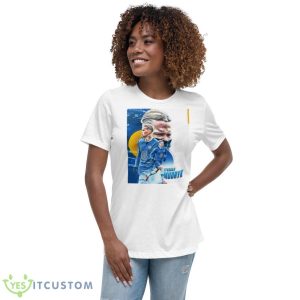 Mykhailo Mudryk Art Football Shirt - Women's Relaxed Short Sleeve Jersey Tee