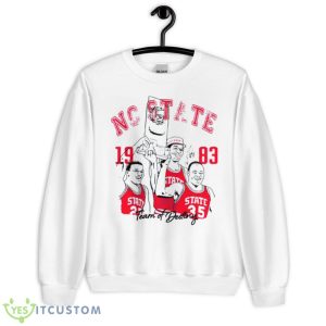 NC State Champs 1983 Team Of Destiny Shirt - Unisex Heavy Blend Crewneck Sweatshirt