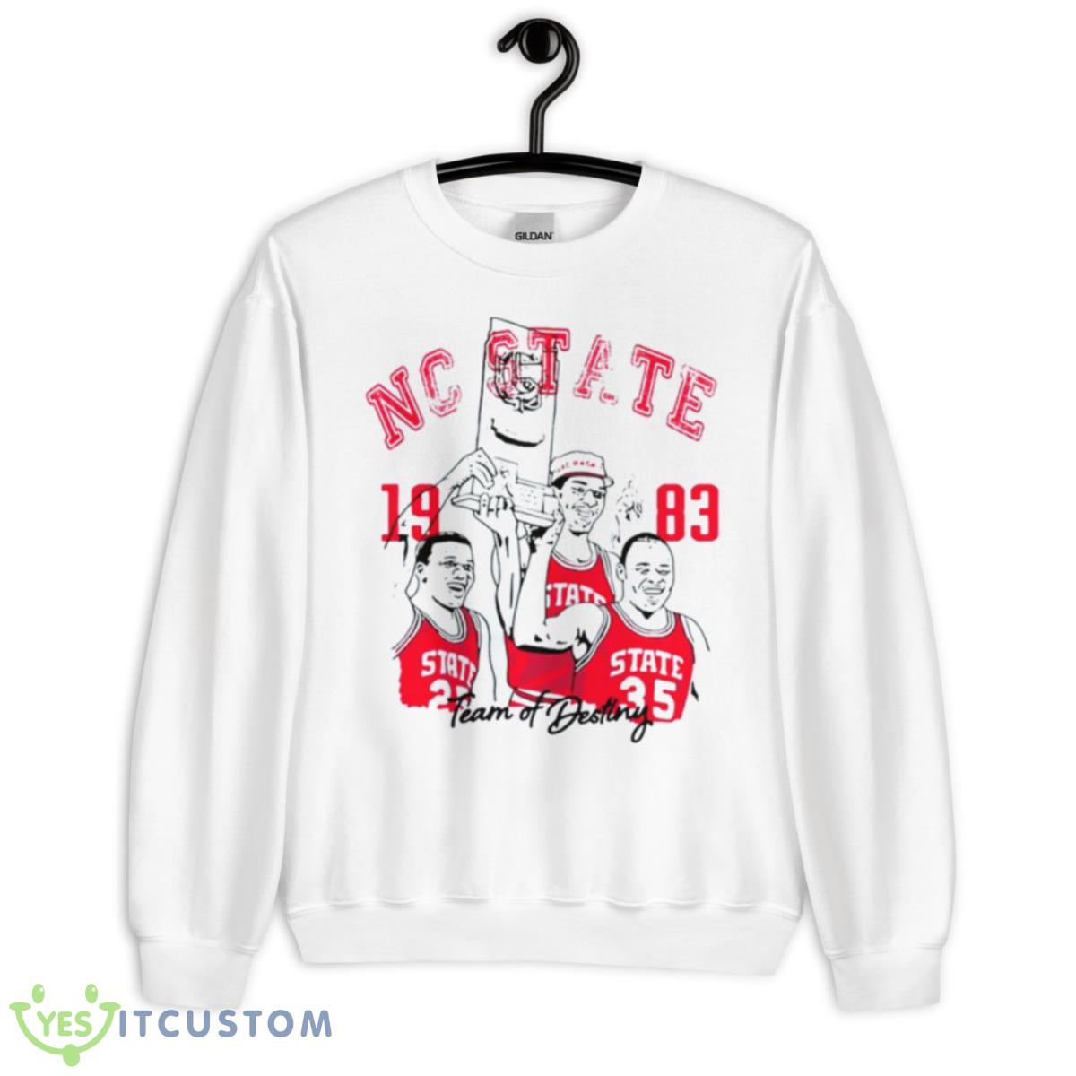 NC State Champs 1983 Team Of Destiny Shirt 11 NC State Champs 1983 Team Of Destiny Shirt - Unisex Heavy Blend Crewneck Sweatshirt