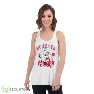NC State Champs 1983 Team Of Destiny Shirt 8 NC State Champs 1983 Team Of Destiny Shirt - Women's Flowy Racerback Tank