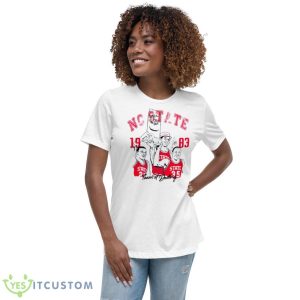 NC State Champs 1983 Team Of Destiny Shirt 9 NC State Champs 1983 Team Of Destiny Shirt - Women's Relaxed Short Sleeve Jersey Tee