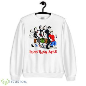 Nervous In The Alley Less Than Jake Shirt - Unisex Heavy Blend Crewneck Sweatshirt