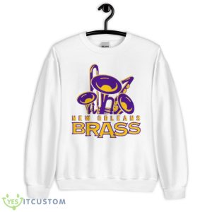 New Orleans Brass Hockey Shirt - Unisex Heavy Blend Crewneck Sweatshirt