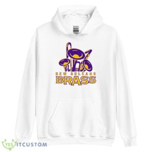 New Orleans Brass Hockey Shirt - Unisex Heavy Blend Hooded Sweatshirt