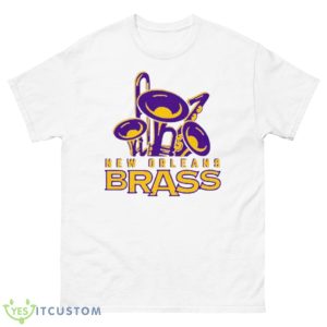New Orleans Brass Hockey Shirt - 500 Men’s Classic Tee Gildan