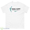 New York Basketball Nike Shirt - 500 Men’s Classic Tee Gildan