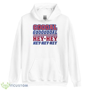 New York Goal Song Hey Hey Hey Shirt - Unisex Heavy Blend Hooded Sweatshirt