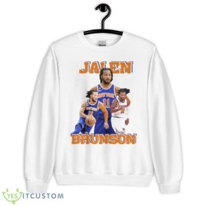 New York Knicks Jalen Brunson Shirt - Unisex Heavy Blend Crewneck Sweatshirt