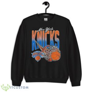 New York Knicks On Fire NBA Shirt 8 New York Knicks On Fire NBA Shirt - Unisex Crewneck Sweatshirt
