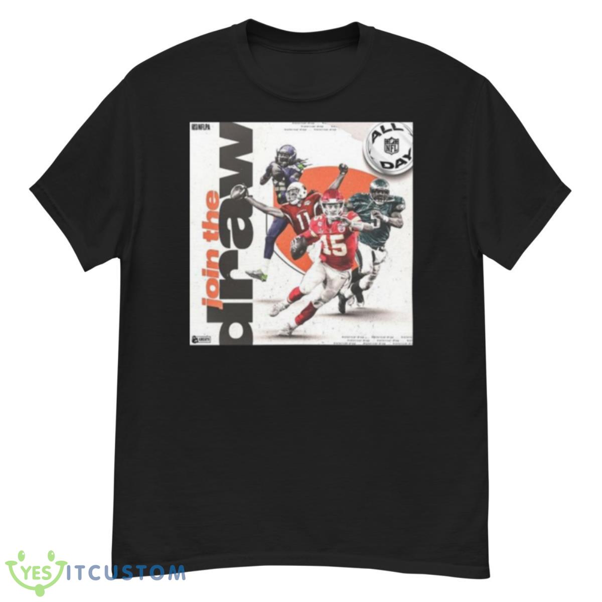 NFL All Day Join The Draw Shirt 12 NFL All Day Join The Draw Shirt - G500 Men’s Classic T-Shirt