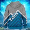 NFL Football Detroit Lions Logo Dark Hoodies Full Over Print Product Photo 1