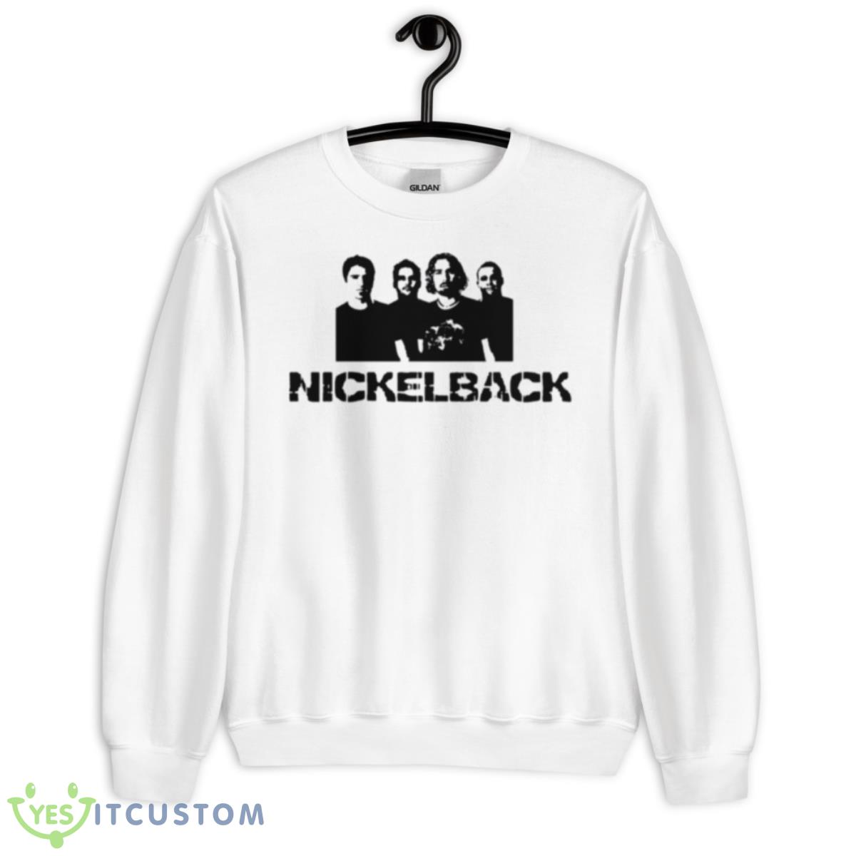 Nickleback Is Back Black Shirt 2 Nickleback Is Back Black Shirt - Unisex Heavy Blend Crewneck Sweatshirt