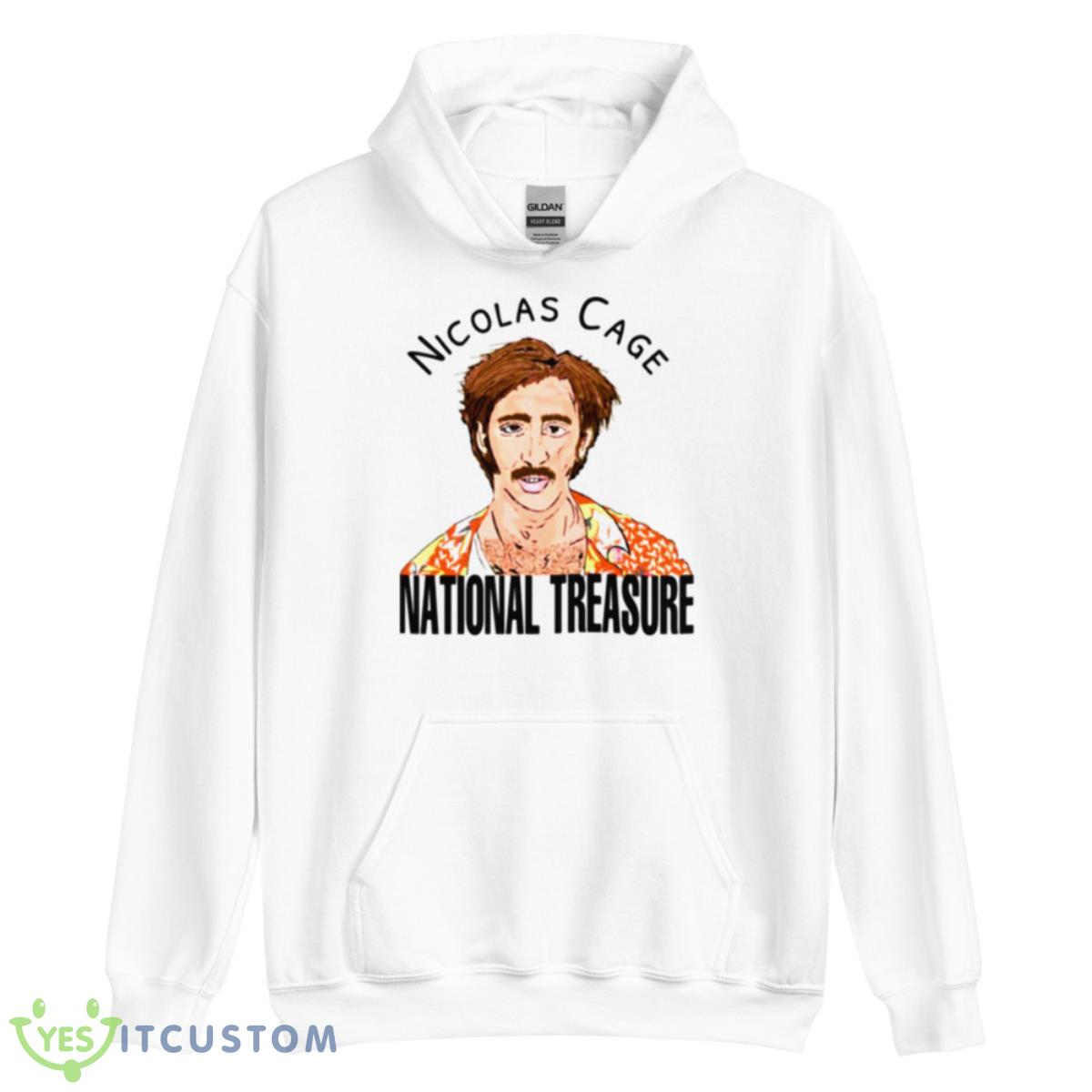 Nicolas Cage Is A National Treasure Raising Arizona Shirt 11 Nicolas Cage Is A National Treasure Raising Arizona Shirt - Unisex Heavy Blend Hooded Sweatshirt