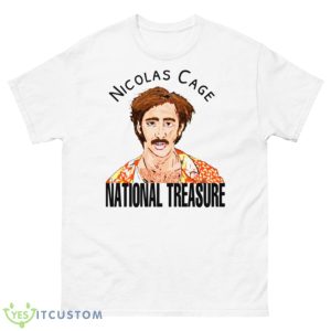 Nicolas Cage Is A National Treasure Raising Arizona Shirt - 500 Men’s Classic Tee Gildan