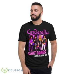 Night Songs World Tour Cinderella Shirt - Short Sleeve T-Shirt