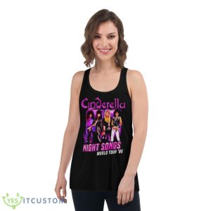 Night Songs World Tour Cinderella Shirt - Women's Flowy Racerback Tank