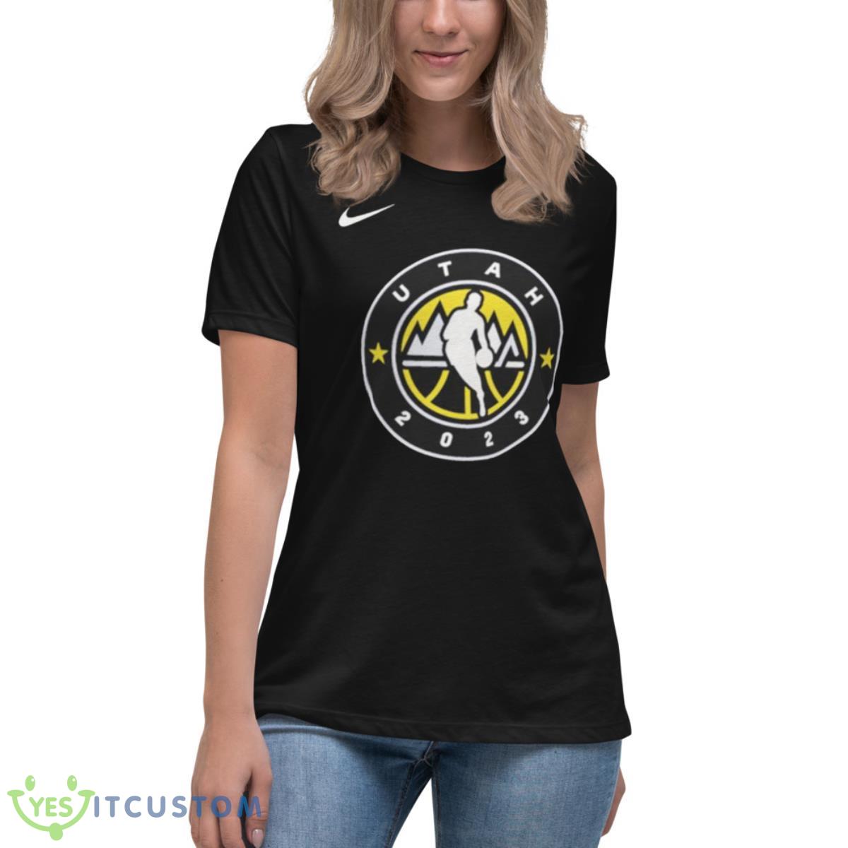 Nike 2023 NBA All Star Game Essential Logo Shirt 6 Nike 2023 NBA All Star Game Essential Logo Shirt - Women's Relaxed Short Sleeve Jersey Tee