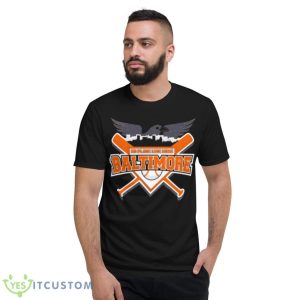 No Place Like Home Baltimore Baseball Shirt - Short Sleeve T-Shirt
