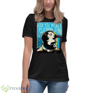 Noel Gallagher Lewis Capaldi Shirt 11 Noel Gallagher Lewis Capaldi Shirt - Women's Relaxed Short Sleeve Jersey Tee