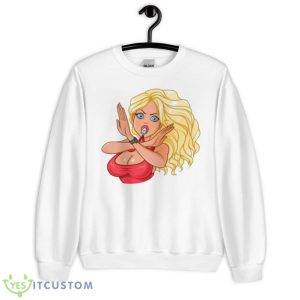 Nope Not Here Pamela Anderson Shirt - Unisex Heavy Blend Crewneck Sweatshirt