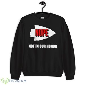 Nope Not In Our Honor Kansas Map Shirt 8 Nope Not In Our Honor Kansas Map Shirt - Unisex Crewneck Sweatshirt