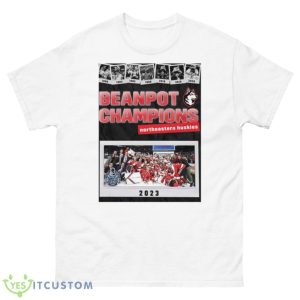 Northeastern Huskies Mens Hockey Are 2023 Beanpot Champions Shirt - 500 Men’s Classic Tee Gildan