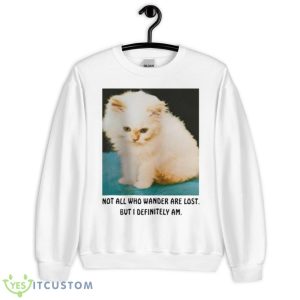 Not All Who Wander Are Lost But I Definitely Am Shirt - Unisex Heavy Blend Crewneck Sweatshirt
