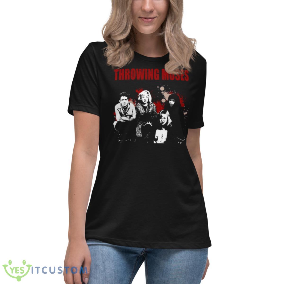 Not Too Soon Throwing Muses Shirt 6 Not Too Soon Throwing Muses Shirt - Women's Relaxed Short Sleeve Jersey Tee
