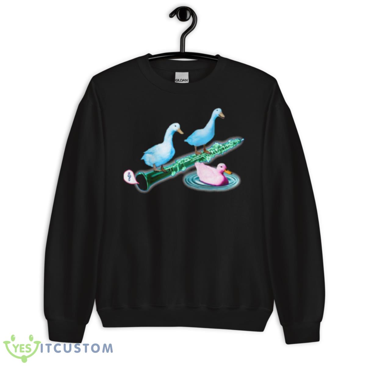 Oboe With Friendly Ducks Shirt 3 Oboe With Friendly Ducks Shirt - Unisex Crewneck Sweatshirt