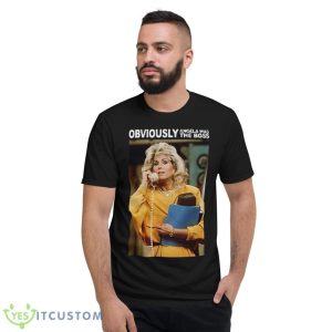 Obviously Angela Was The Boss Shirt - Short Sleeve T-Shirt