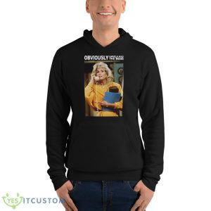 Obviously Angela Was The Boss Shirt - Unisex Fleece Pullover Hoodie