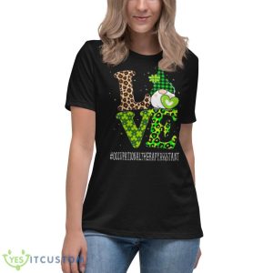 Occupational Therapy Assistant Love St Patricks Day Gnome Shirt - Women's Relaxed Short Sleeve Jersey Tee