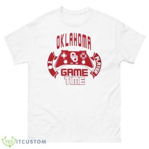 Oklahoma Sooners game time shirt - 500 Men’s Classic Tee Gildan