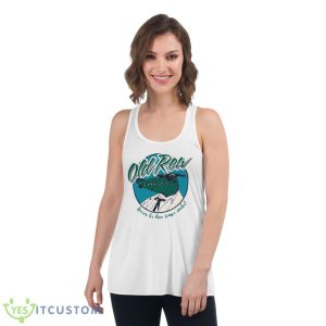 Old Row Colonel Gator Laissez Les Bons Temps Rouler Shirt - Women's Flowy Racerback Tank
