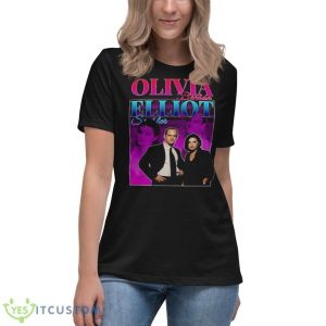 Olivia Benson And Elliot Stabler Svu Shirt - Women's Relaxed Short Sleeve Jersey Tee