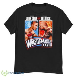Once In A Lifetime John Cena Vs The Rock WrestleMania XXVIII Match Shirt - G500 Men’s Classic T-Shirt
