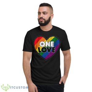 One Love Heart LGBShirt 7 One Love Heart LGBShirt - Short Sleeve T-Shirt