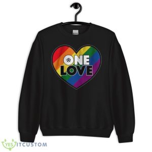 One Love Heart LGBShirt 8 One Love Heart LGBShirt - Unisex Crewneck Sweatshirt