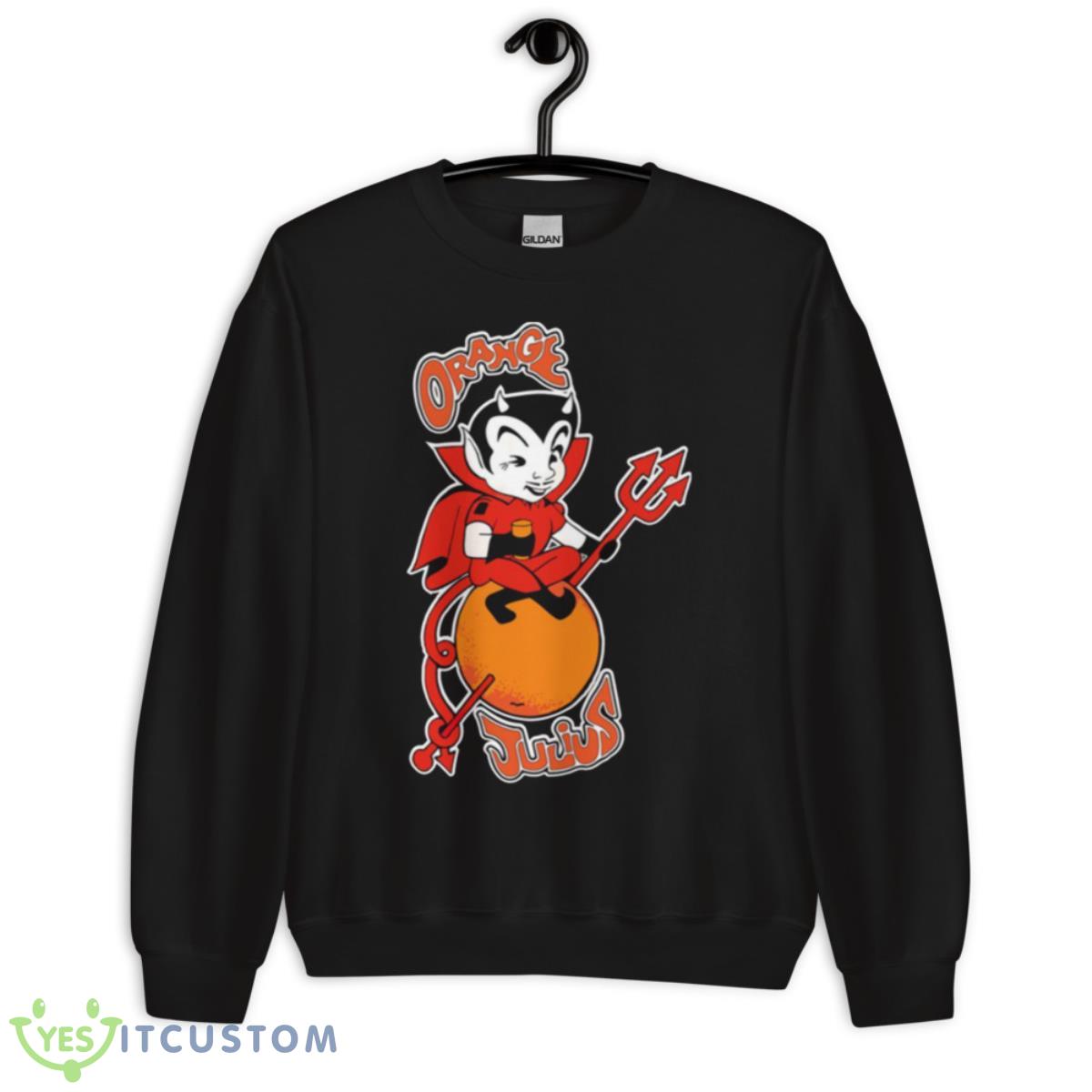 Orange Julius Orange Demon Shirt 3 Orange Julius Orange Demon Shirt - Unisex Crewneck Sweatshirt