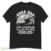 Orca Dad Like A Regular Dad Funny Orca Father’s Day Zip Hoodie - G500 Men’s Classic T-Shirt
