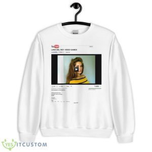 Original Lana Del Rey Video Games Youtube Shirt - Unisex Heavy Blend Crewneck Sweatshirt