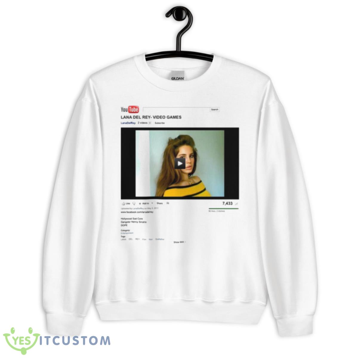 Original Lana Del Rey Video Games Youtube Shirt 2 Original Lana Del Rey Video Games Youtube Shirt - Unisex Heavy Blend Crewneck Sweatshirt
